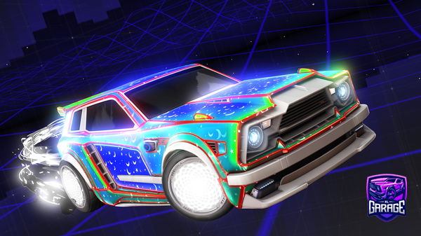 A Rocket League car design from -KOS-