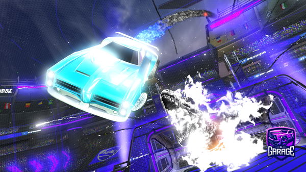 A Rocket League car design from Soyaszek