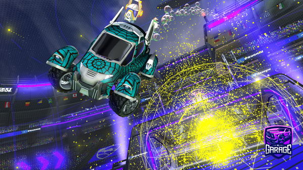 A Rocket League car design from Deamone