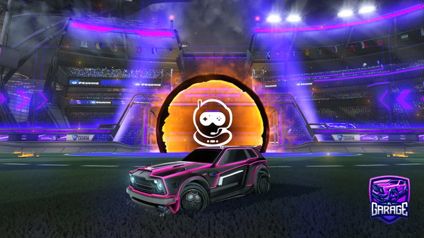 A Rocket League car design from entername7653