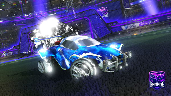 A Rocket League car design from BlueNinja6605