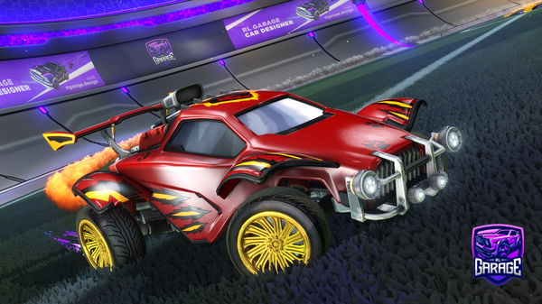 A Rocket League car design from DeiimosRL