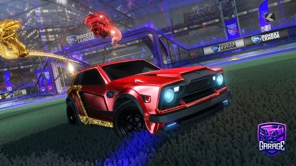 A Rocket League car design from KTiniOfficial