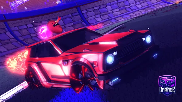 A Rocket League car design from GYATSLAPER