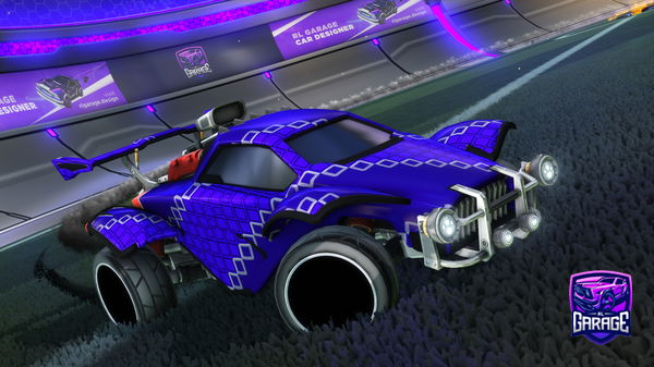 A Rocket League car design from ticarbide
