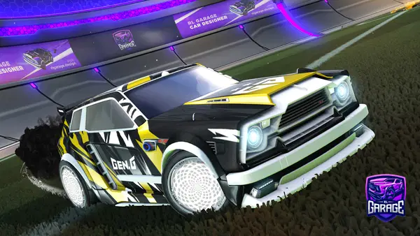 A Rocket League car design from Emmettthebozo
