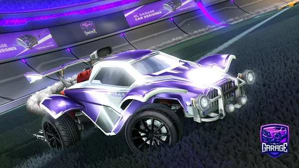 A Rocket League car design from Alka3bi