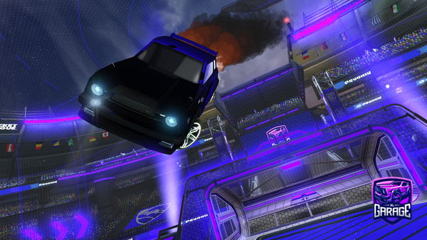 A Rocket League car design from Zmoki9