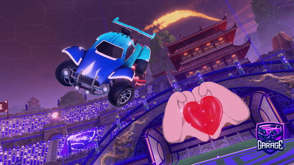 A Rocket League car design from Magic_Manni