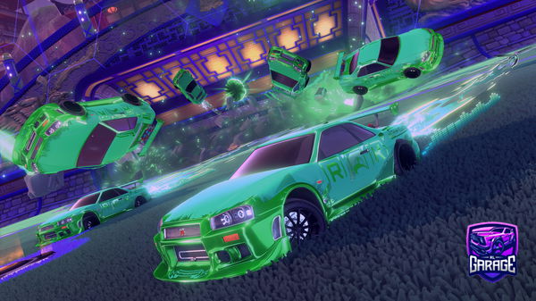 A Rocket League car design from Pezboy009