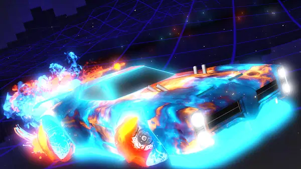 A Rocket League car design from Raiyu