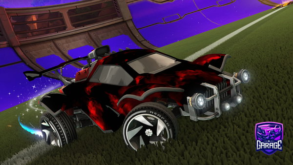 A Rocket League car design from Tybaltyh