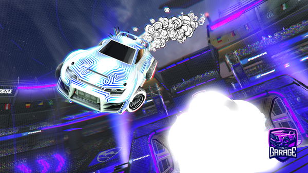 A Rocket League car design from Crispyyyy38