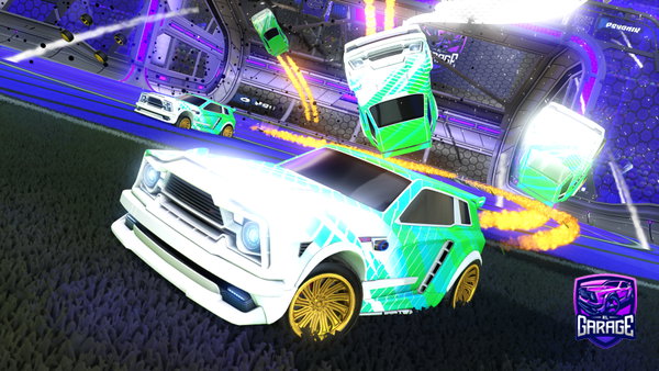 A Rocket League car design from TaitREAl