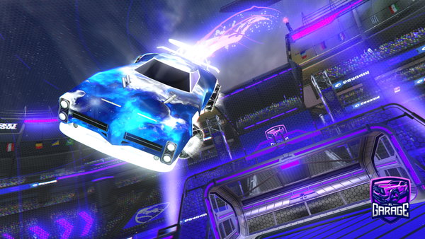 A Rocket League car design from HyperVolt2011