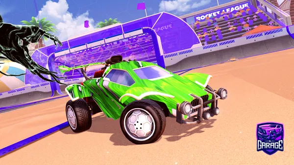 A Rocket League car design from kartxffel