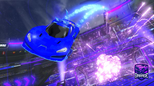 A Rocket League car design from SVGROYALE