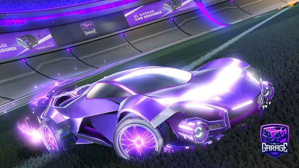A Rocket League car design from Kn9ne_IX