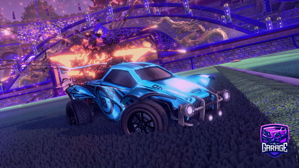 A Rocket League car design from Love_SNK