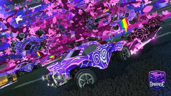 A Rocket League car design from Yalak