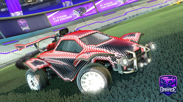 A Rocket League car design from CrazyChicho