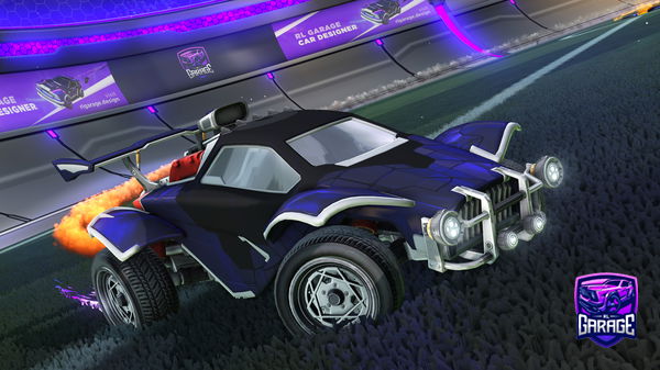 A Rocket League car design from pulse_Neno