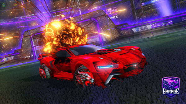 A Rocket League car design from Gam3rBoy11