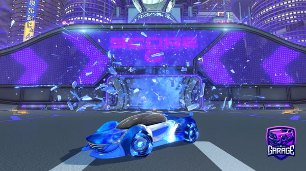 A Rocket League car design from w22weee
