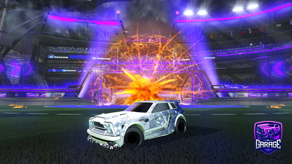 A Rocket League car design from Ja9z