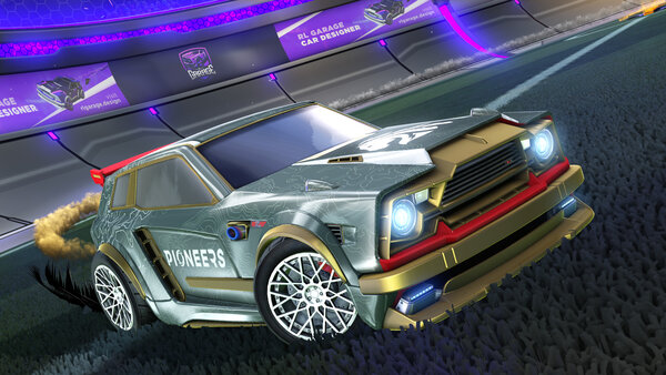 A Rocket League car design from Giorgos_Kanta_YT