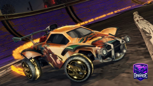 A Rocket League car design from DaniloDerAlbino