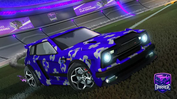 A Rocket League car design from McBigTony