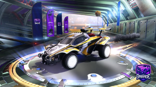 A Rocket League car design from Jixzyo