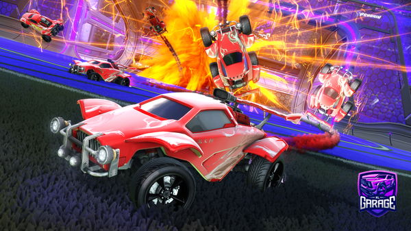 A Rocket League car design from xxjokes14xx