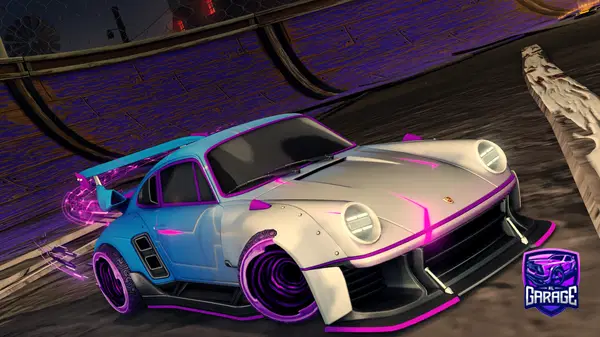 A Rocket League car design from DARKHORIZON11