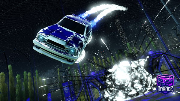 A Rocket League car design from QQQ26