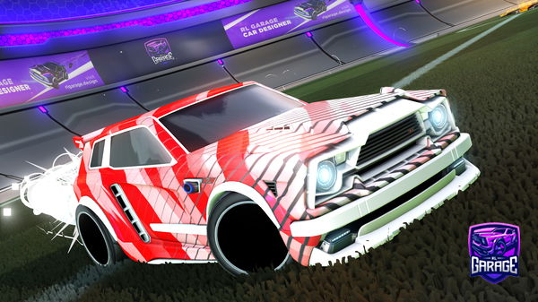 A Rocket League car design from eyejust