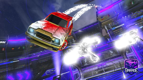 A Rocket League car design from Jamestt1