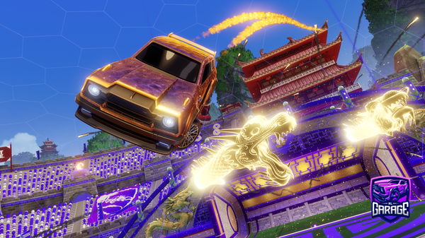 A Rocket League car design from Zyro747