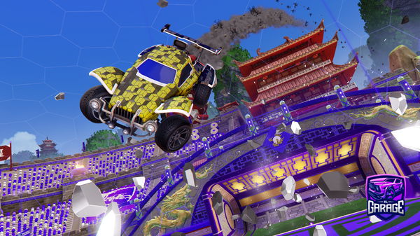 A Rocket League car design from Joshua587337