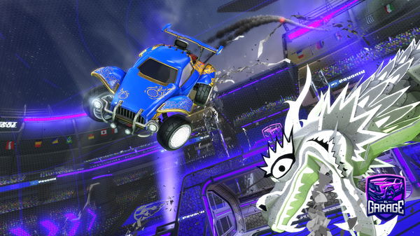 A Rocket League car design from MysticCasp3r