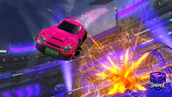 A Rocket League car design from pecehnz