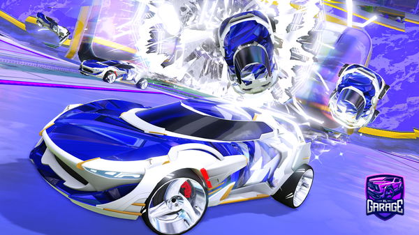A Rocket League car design from Chugarson