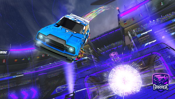 A Rocket League car design from zpanzas