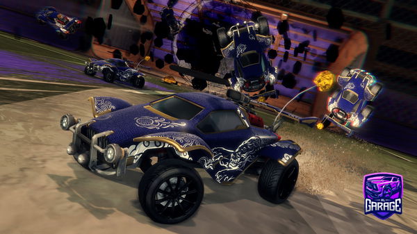 A Rocket League car design from vinadri2000