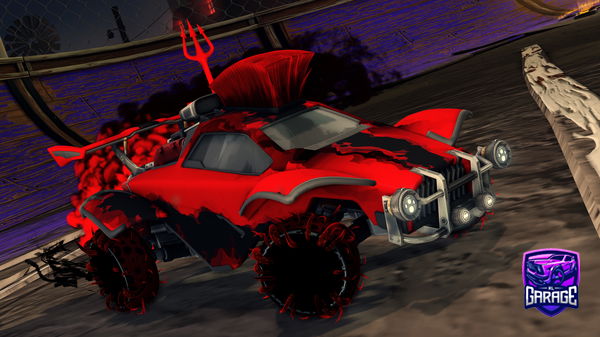 A Rocket League car design from UltraBasedSigma