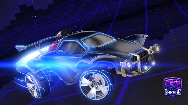 A Rocket League car design from ExotikSC