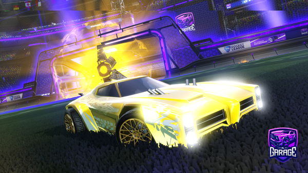 A Rocket League car design from FazeZboss