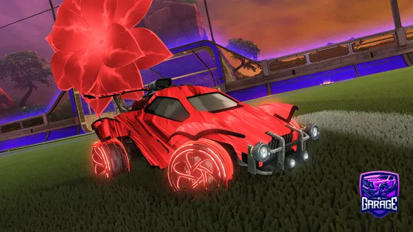 A Rocket League car design from est-oc31