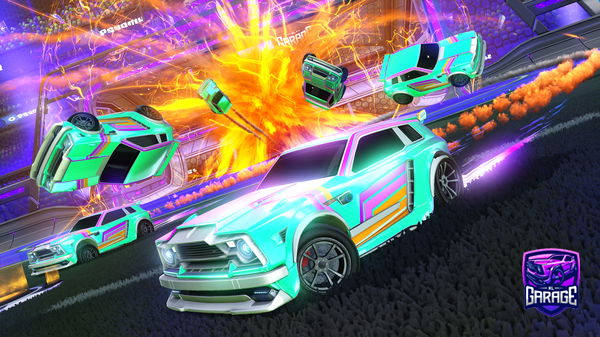 A Rocket League car design from yyashreddyy